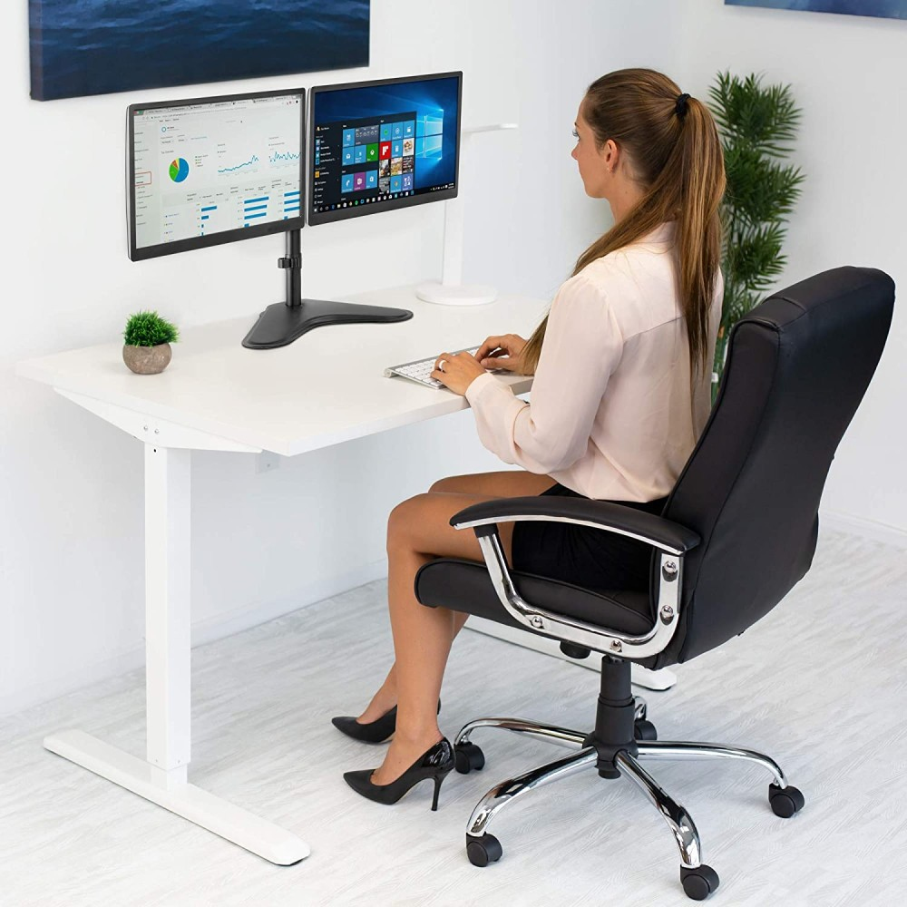 Techly ICA-LCD 2524 flat panel bureau steun 81,3 cm (32") Zwart - Afbeelding 14