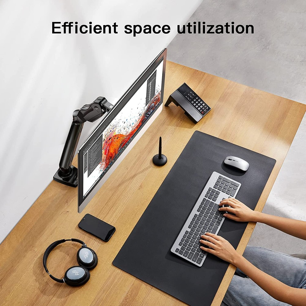 Techly ICA-LCD 514 flat panel bureau steun 68,6 cm (27") Zwart - Afbeelding 10