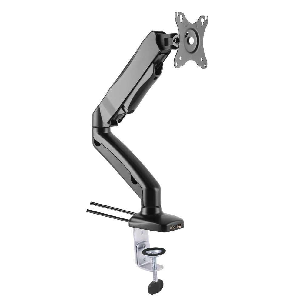 Techly ICA-LCD 514 flat panel bureau steun 68,6 cm (27") Zwart