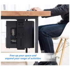 Techly ICA-CS 66 CPU-houder Onder het bureau CPU-houder Zwart - Afbeelding 8