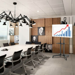 Techly ICA-TR16T bevestiging voor signage-beeldschermen 177,8 cm (70") Zwart - Afbeelding 16