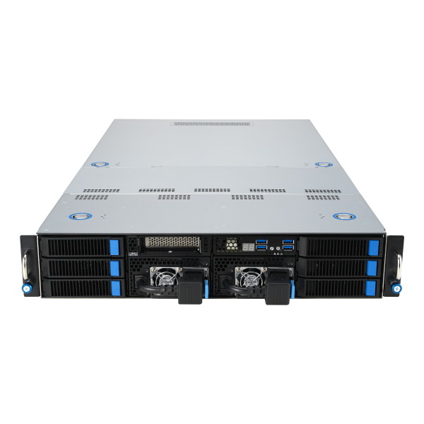 ASUS 90SF0251-M004X0 server barebone Intel C741 Rack (2U) Zwart, Staal - Afbeelding 3
