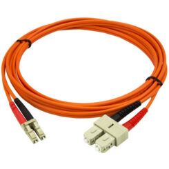 StarTech.com 2m Multimode 50/125 Duplex Glasvezel Netwerkkabel LC-SC - Afbeelding 3