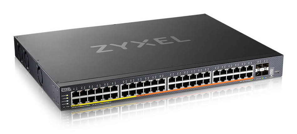Zyxel XMG2230-52HP Managed L2/L3 2.5G Ethernet (100/1000/2500) Power over Ethernet (PoE) 1U Zwart - Afbeelding 3