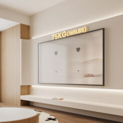 Equip 650365 tv-bevestiging 2,54 m (100") Zwart - Afbeelding 4