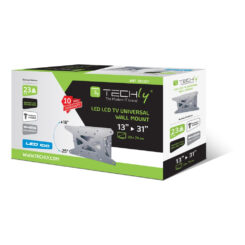 Techly ICA-LCD 109 tv-bevestiging 78,7 cm (31") Zilver - Afbeelding 3