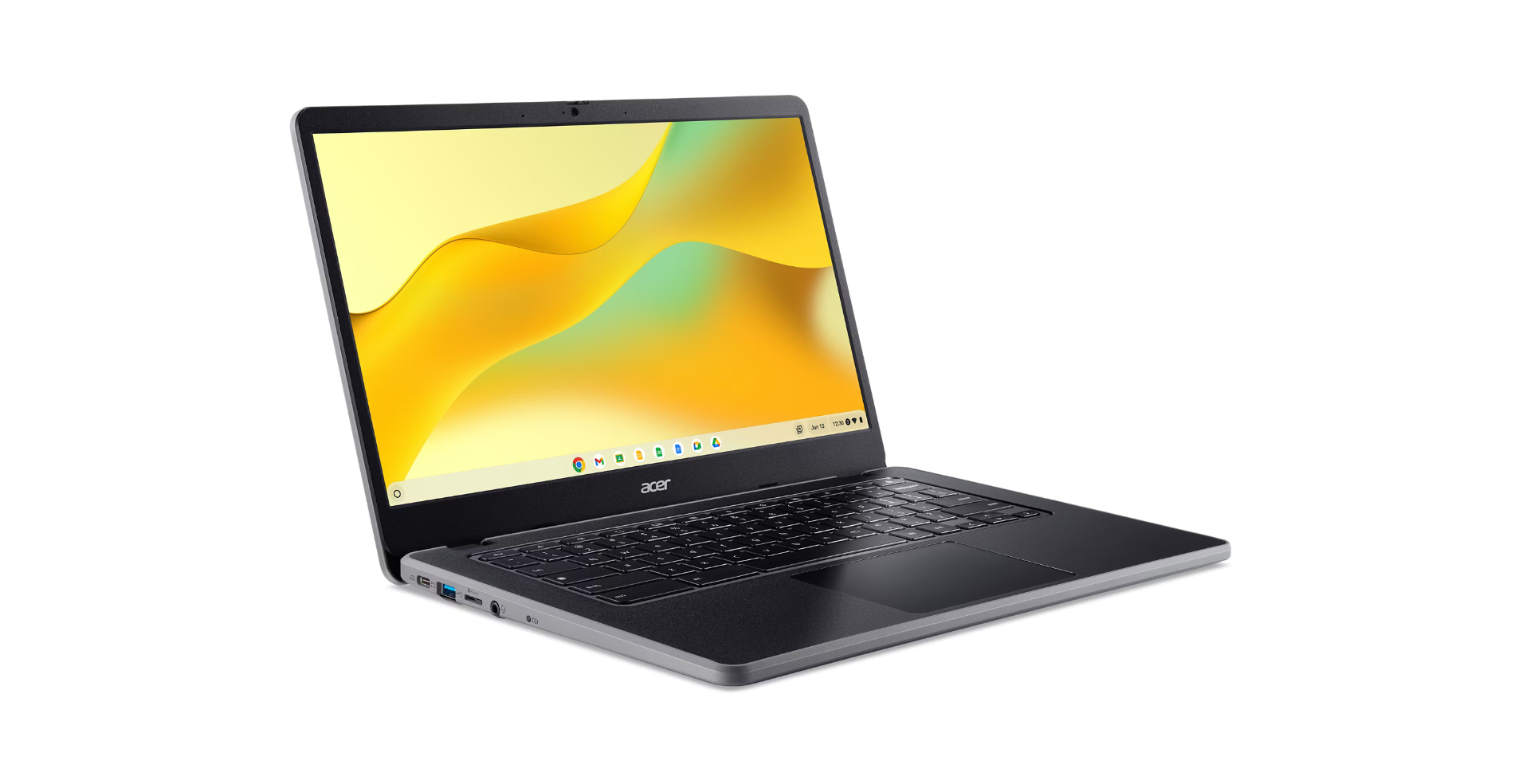 Acer Chromebook 314 C936T-TCO-C476 Intel® N N100 35,6 cm (14") Touchscreen Full HD 8 GB LPDDR5-SDRAM 64 GB eMMC Wi-Fi 6E (802.11ax) ChromeOS Nederlands Zwart - Afbeelding 4