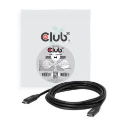 CLUB3D USB-C® veilige kabel 240W zonder dataoverdracht 2m/6,56ft - Afbeelding 2