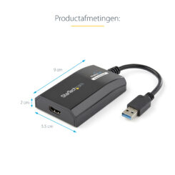 StarTech.com USB 3.0-naar-HDMI externe Multi-Monitor grafische videoadapter voor Mac & pc – DisplayLink gecertificeerd – HD 1080p - Afbeelding 11