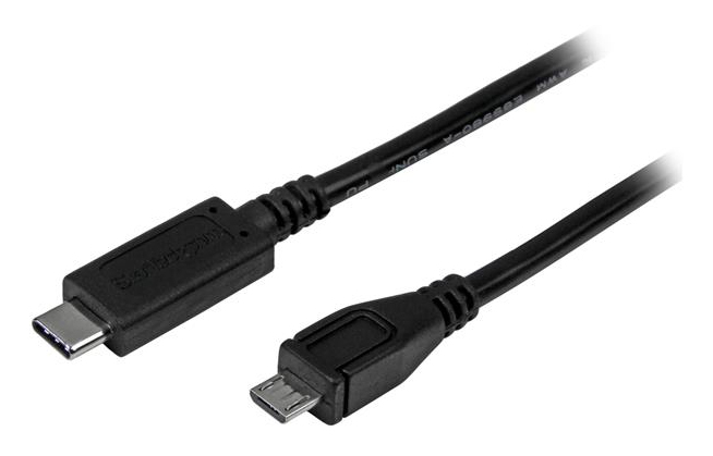 StarTech.com 1m USB-C naar Micro USB-B Kabel, USB 2.0, Type C naar Micro-B Data Transfer Kabel - Afbeelding 2