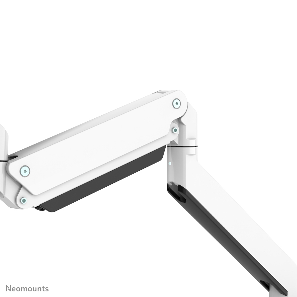 Neomounts NM-D775DX3WHITE flat panel bureau steun 68,6 cm (27") Wit - Afbeelding 9