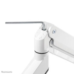 Neomounts NM-D775DXWHITE Monitorarm 10-32" - gasveer - Topfix - 180°-stop - Afbeelding 12