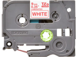 Brother TZE-222 labelprinter-tape Rood op wit - Afbeelding 3