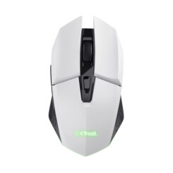 Trust GXT 110W Felox Gaming Muis - Draadloze gamingmuis – 6 programmeerbare knoppen – 4800 DPI – Wit - Afbeelding 5