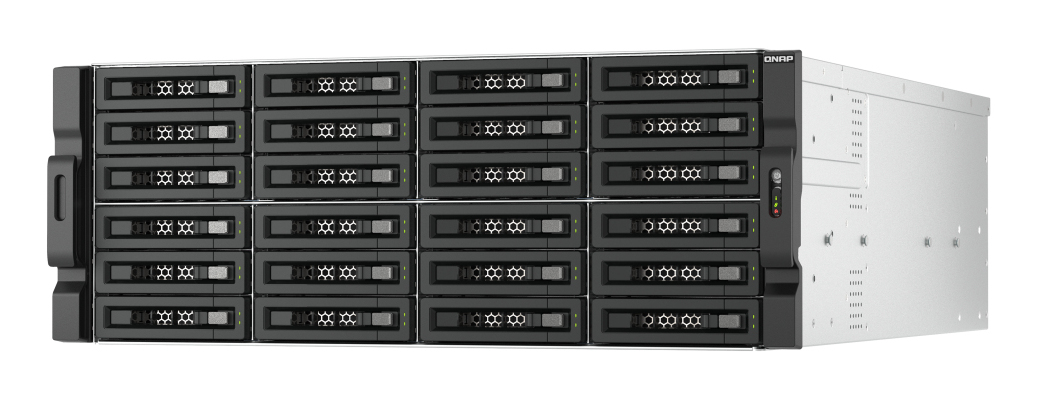 QNAP TL-R2400PES-RP behuizing voor opslagstations HDD-/SSD-behuizing Zwart, Grijs 2.5/3.5" - Afbeelding 2