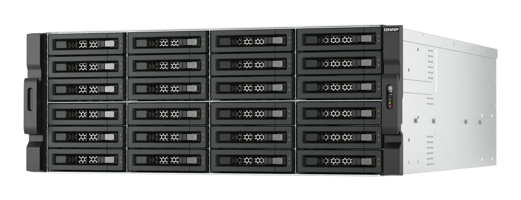 QNAP TL-R2400PES-RP behuizing voor opslagstations HDD-/SSD-behuizing Zwart, Grijs 2.5/3.5"