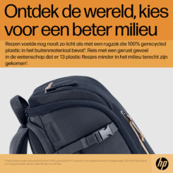 HP Travel 15,6 Iron Grey laptopbackpack, 25 liter - Afbeelding 9