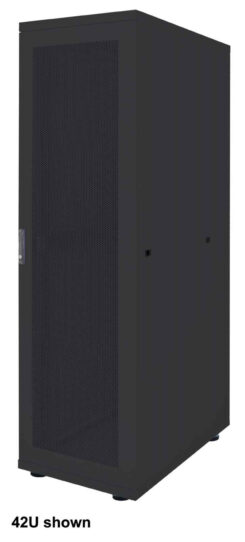 Intellinet 715461 rack 42U Vrijstaande rek Zwart - Afbeelding 2