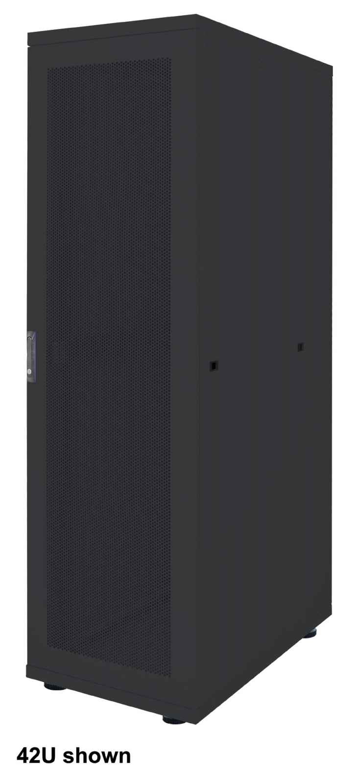 Intellinet 715423 rack 26U Vrijstaande rek Zwart