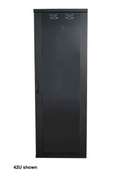 Intellinet 715409 rack 42U Vrijstaande rek Zwart - Afbeelding 3