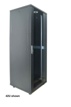 Intellinet 715409 rack 42U Vrijstaande rek Zwart - Afbeelding 4