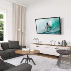 Techly ICA-PLB 59T tv-bevestiging 177,8 cm (70") Zwart - Afbeelding 5