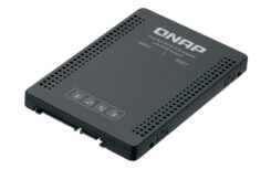 QNAP QDA-A2MAR behuizing voor opslagstations SDD-behuizing Zwart M.2