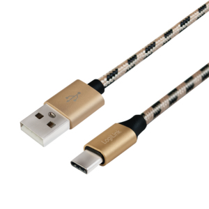 LogiLink CU0135 USB-kabel USB 2.0 2 m USB A USB C 0,48 Gbit/s Koper, Zwart - Afbeelding 3