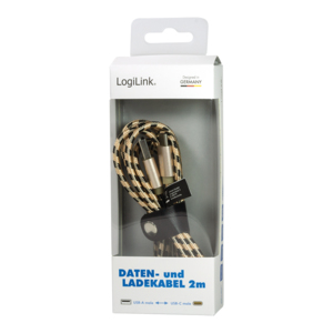 LogiLink CU0135 USB-kabel USB 2.0 2 m USB A USB C 0,48 Gbit/s Koper, Zwart - Afbeelding 5