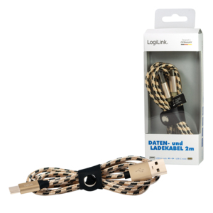 LogiLink CU0135 USB-kabel USB 2.0 2 m USB A USB C 0,48 Gbit/s Koper, Zwart - Afbeelding 6