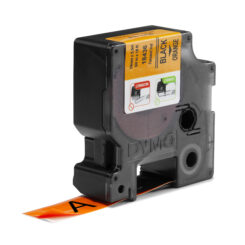 DYMO Rhino industriële Vinyl Labels | 19 mm x 5,5 m | zwarte afdruk op oranje | zelfklevende labels voor Rhino & LabelManager labelprinters - Afbeelding 3