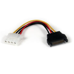 StarTech.com 15cm SATA naar LP4 Verloopkabel Voeding F/M - Afbeelding 2