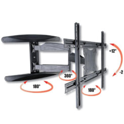 Techly ICA-PLB 171L tv-bevestiging 165,1 cm (65") Zwart - Afbeelding 5