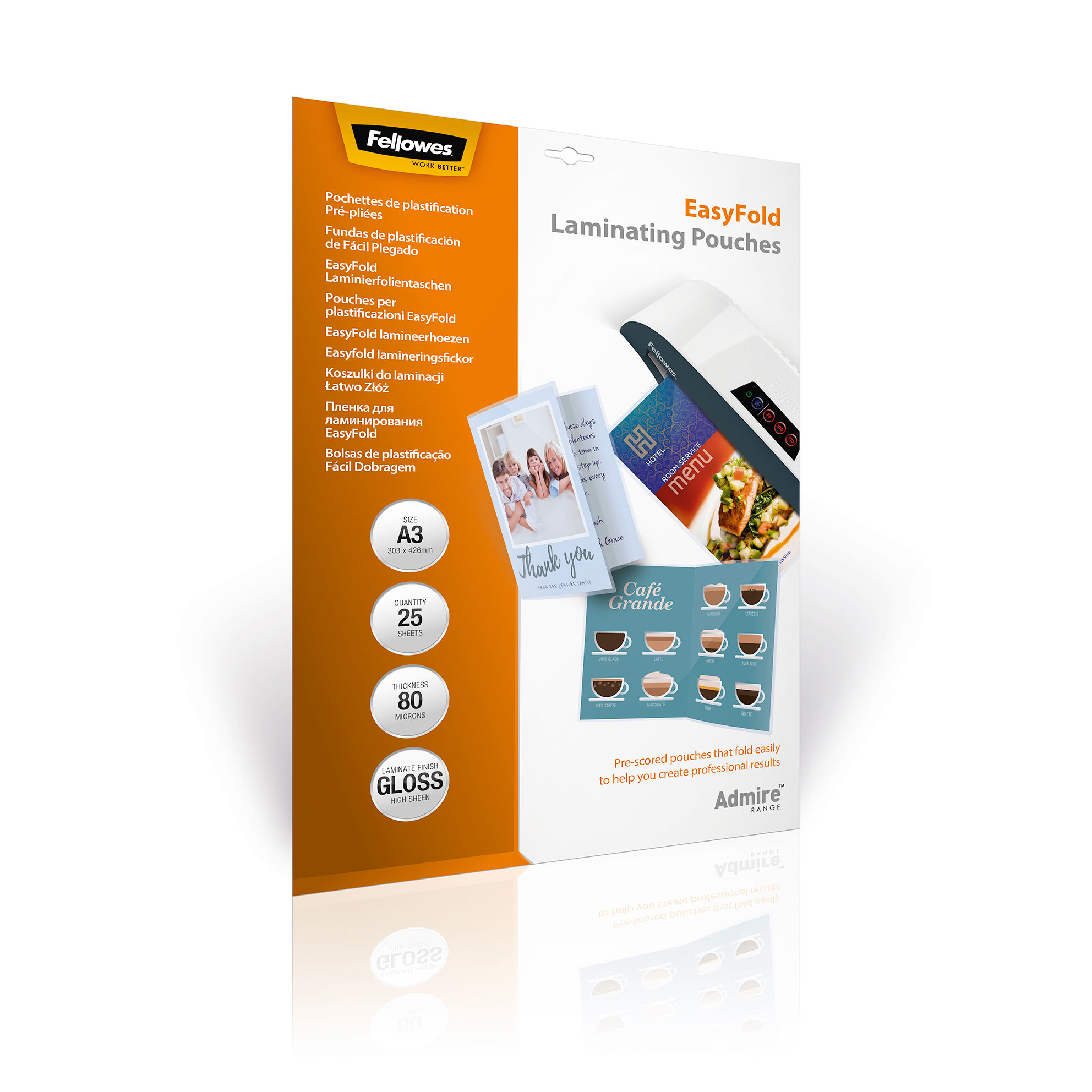 Fellowes 5602001 laminatorzak 25 stuk(s) - Afbeelding 2