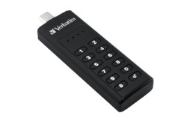 Verbatim Keypad Secure - USB-Stick 3.0 gegevensopslag met wachtwoordbeveiliging - 128 GB - Zwart - Afbeelding 2