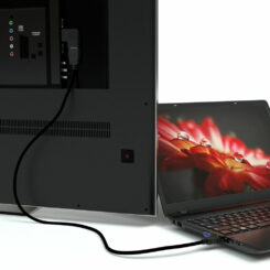 Techly HDMI M/F 270° Zwart - Afbeelding 11