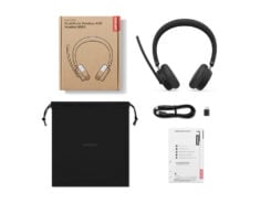 Lenovo ANC Headset 6550 Draadloos Hoofdband Kantoor/callcenter USB Type-C Bluetooth Zwart - Afbeelding 20