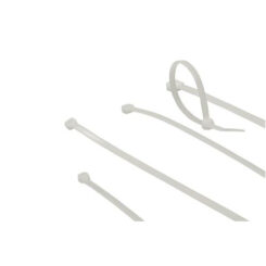 ACT Tie wraps | kabelbinders transparant, lengte 280 mm, breedte 4,8 mm - Afbeelding 2