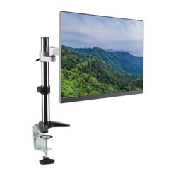 LogiLink BP0075 flat panel bureau steun 68,6 cm (27") Zwart, Roestvrijstaal - Afbeelding 4