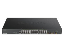D-Link DGS-1250-28XMP Managed L3 Gigabit Ethernet (10/100/1000) Power over Ethernet (PoE) Zwart - Afbeelding 2