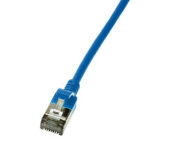 LogiLink Slim U/FTP netwerkkabel Blauw 1,5 m Cat6a U/FTP (STP) - Afbeelding 2