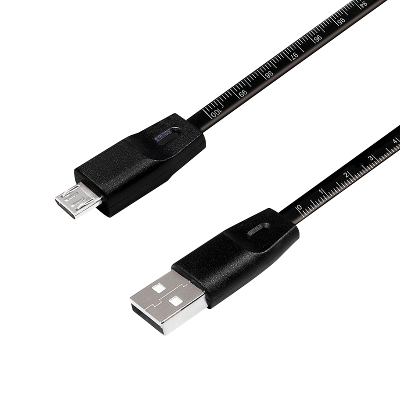 LogiLink CU0158 USB-kabel USB 2.0 1 m USB A Micro-USB B Zwart
