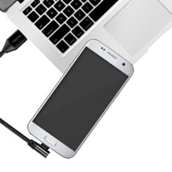 LogiLink CU0142 USB-kabel USB 2.0 0,3 m USB A Micro-USB B 0,48 Gbit/s Zwart - Afbeelding 5