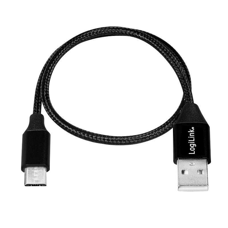 LogiLink CU0144 USB-kabel USB 2.0 1 m USB A Micro-USB B 0,48 Gbit/s Zwart - Afbeelding 3