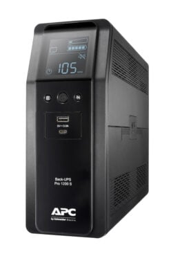 APC Back-UPS PRO BR1200SI - Noodstroomvoeding, 8x C13 uitgang, 2x USB lader (type A & C), 1200VA, USB dataport - Afbeelding 14