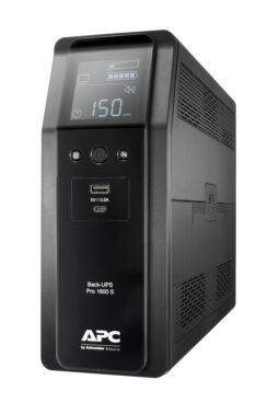 APC Back-UPS PRO BR1600SI - Noodstroomvoeding, 8x C13 uitgang, 2x USB charger (type A & C), 1600VA, USB dataport - Afbeelding 13