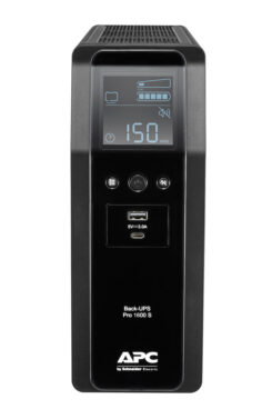 APC Back-UPS PRO BR1600SI - Noodstroomvoeding, 8x C13 uitgang, 2x USB charger (type A & C), 1600VA, USB dataport - Afbeelding 2