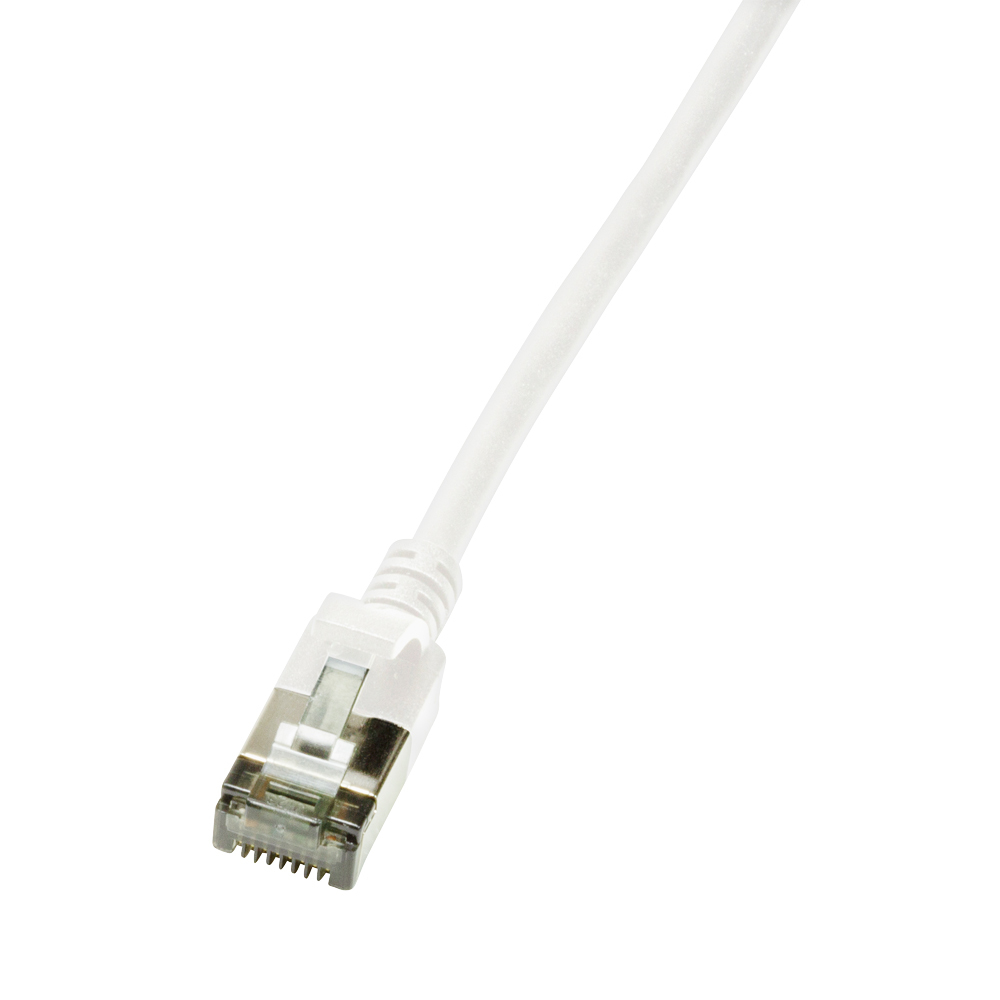 LogiLink Ultraflex SlimLine netwerkkabel Wit 1,5 m Cat6a S/UTP (STP) - Afbeelding 2