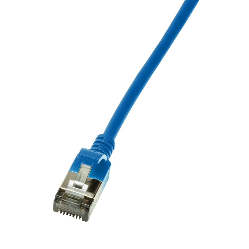 LogiLink CQ9026S netwerkkabel Blauw 0,5 m Cat6a U/FTP (STP) - Afbeelding 2