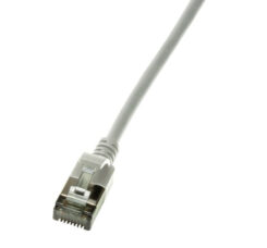 LogiLink Slim U/FTP netwerkkabel Grijs 1,5 m Cat6a U/FTP (STP) - Afbeelding 2